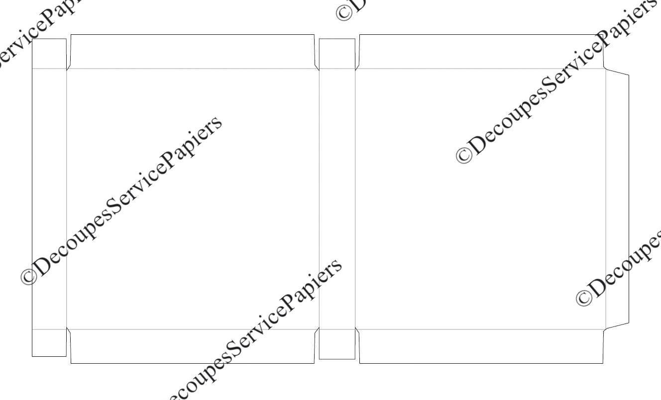 BOITE FV 175 X 183 X 24 O 418 X 230